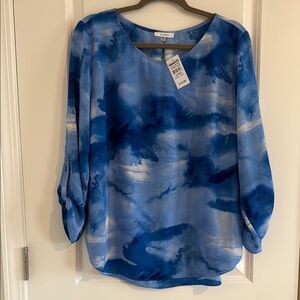 NWT Elegant Blue Women's Top